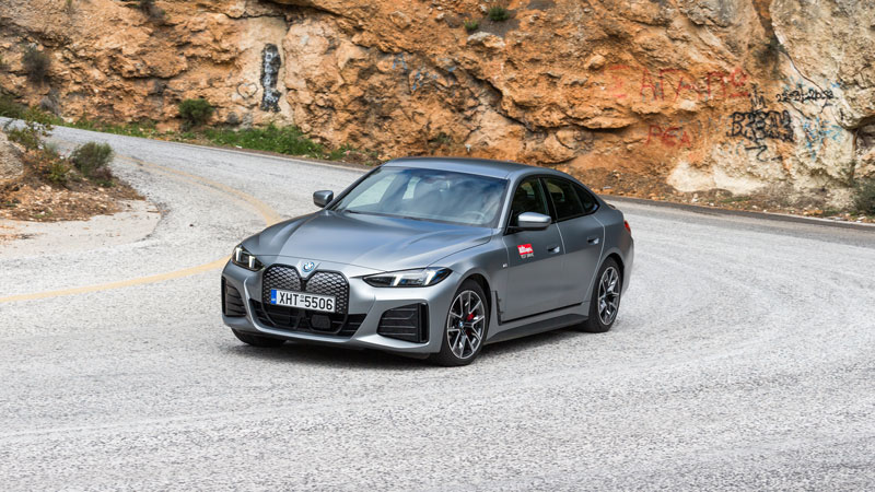 BMW i4 xDrive40: Ηλεκτρική «ντίβα» με 401 άλογα