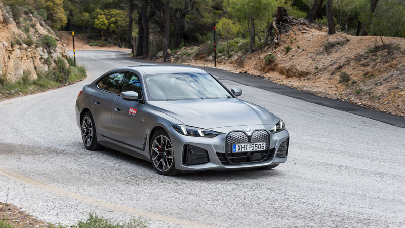 BMW i4 xDrive40: Ηλεκτρική «ντίβα» με 401 άλογα