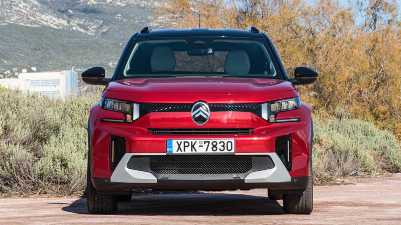 Το Citroen C3 Aircross από εμπρός