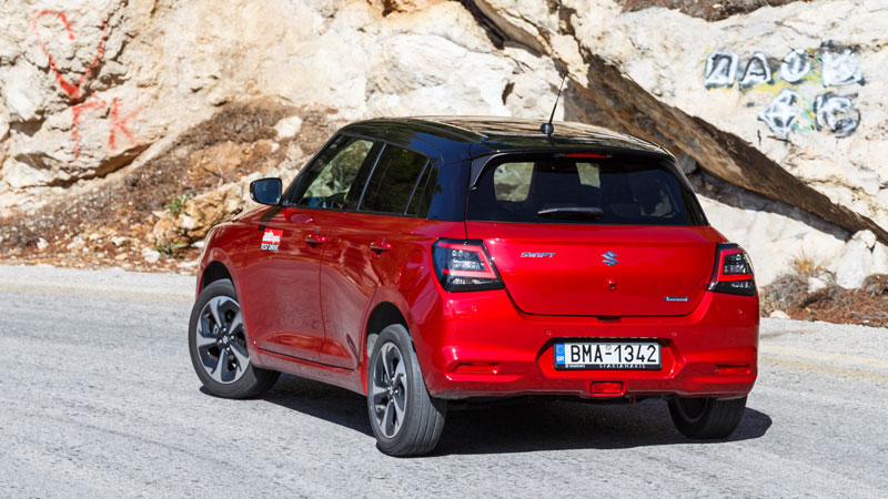 Suzuki Swift CVT: Αυτόματο μικρό made in Japan που καίει 5,3 λτ/100 χλμ