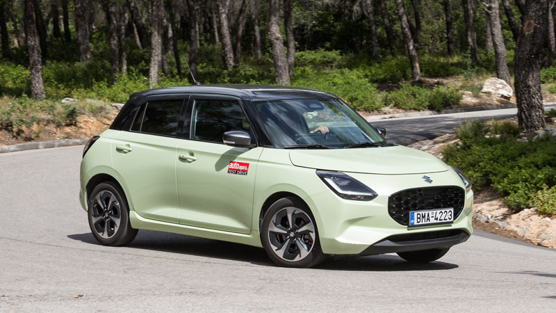 Suzuki Swift Hybrid 4WD: Τετρακίνητο που καίει λίγο
