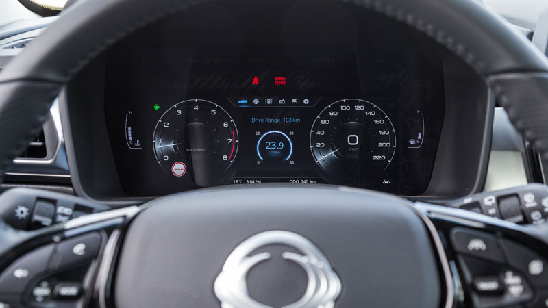 Ευρύχωρο για 4 ψηλούς το εσωτερικό, το πορτ-μπαγκάζ έχει όγκο 427 λτ