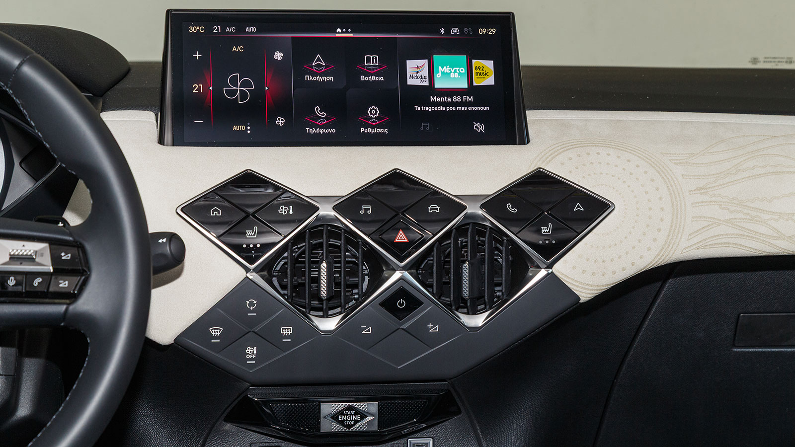 Ds Ds 3. Πόσο καλό είναι σε εξοπλισμό άνεσης και ασφάλειας.