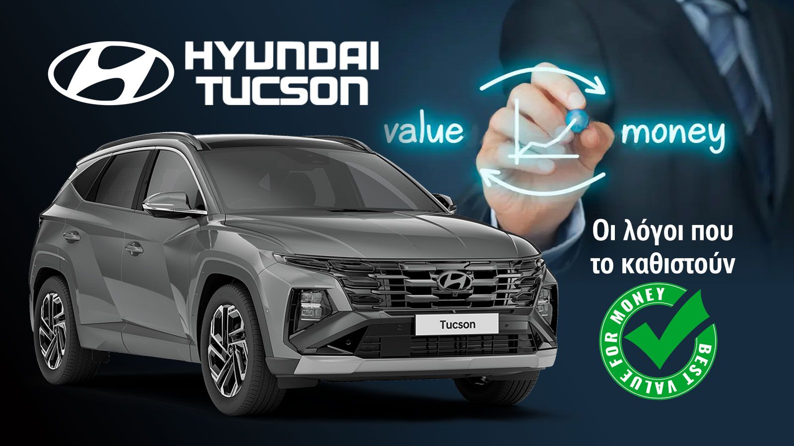 Hyundai Tucson: Οι λόγοι που το καθιστούν value for money επιλογή