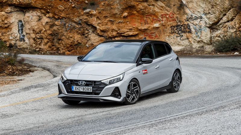 ΗYUNDAI i20 7-DCT Ν Line Hybrid 100 PS: Δοκιμάζουμε το σπορτίφ μικρό 