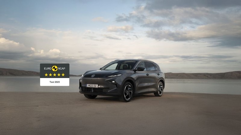 5 αστέρια στο Euro NCAP για το MGS5 EV