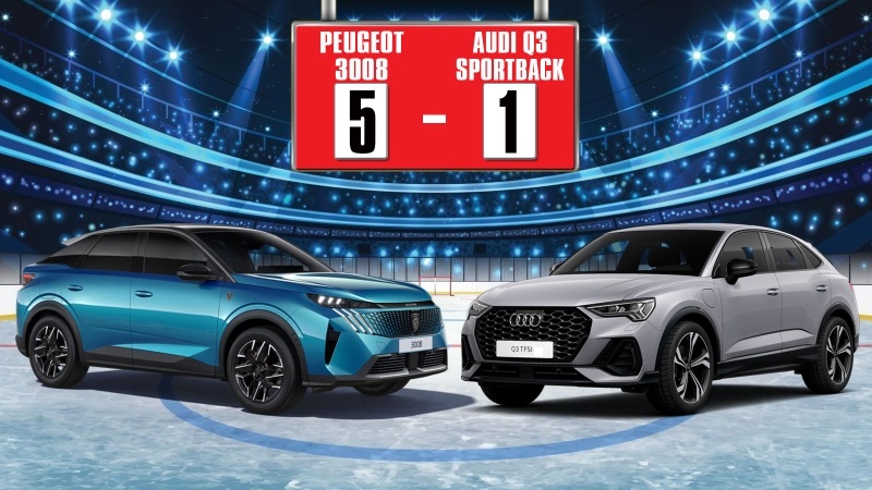 Το υβριδικό 3008 κερδίζει το Q3 Sportback