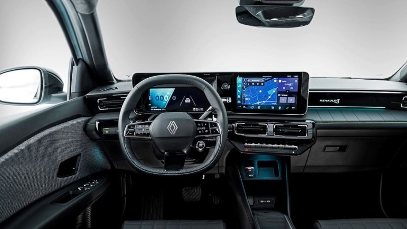 Ρετρό εξωτερικό αλλά μοντέρνο εσωτερικό στο Renault 4