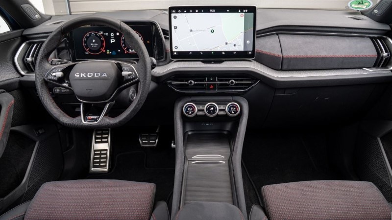 Πρακτικό όσο και ευρύχωρο το εσωτερικό του Skoda Kodiaq RS