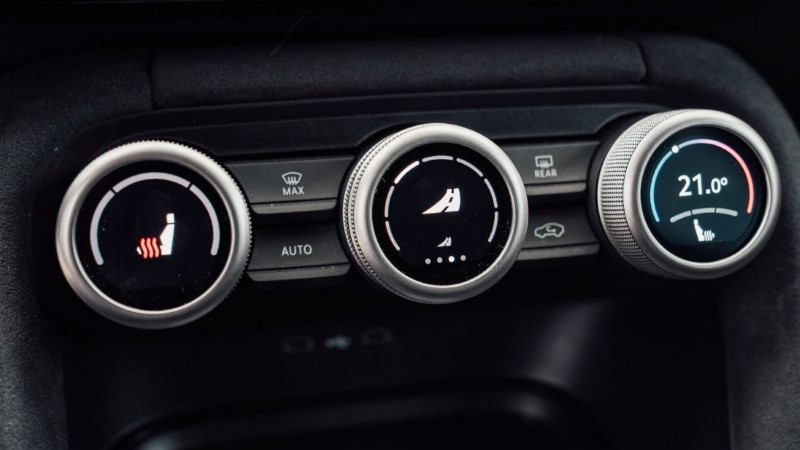 Περιστροφικοί διακόπτες ελέγχουν πολλές λειτουργίες του Skoda Kodiaq RS