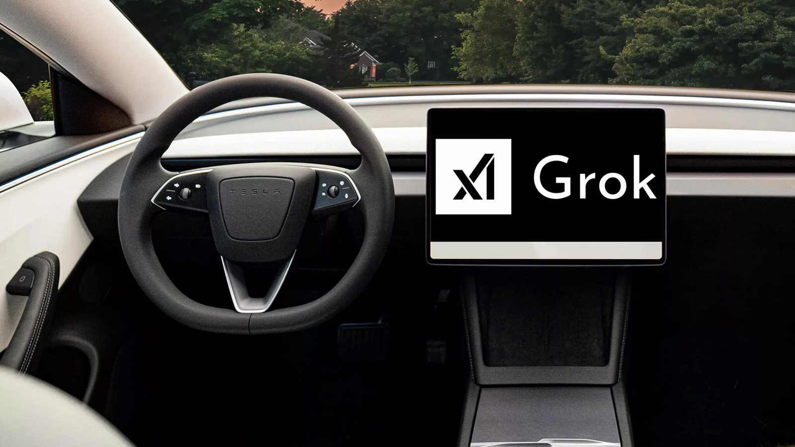 Το Grok είναι πλέον στάνταρ στον εξοπλισμό των Tesla! 