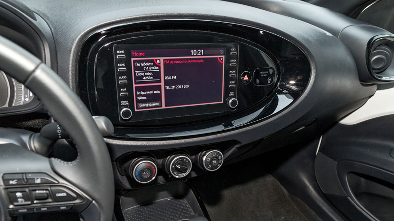 Toyota Aygo X. Πόσο καλό είναι σε εξοπλισμό άνεσης και ασφάλειας.