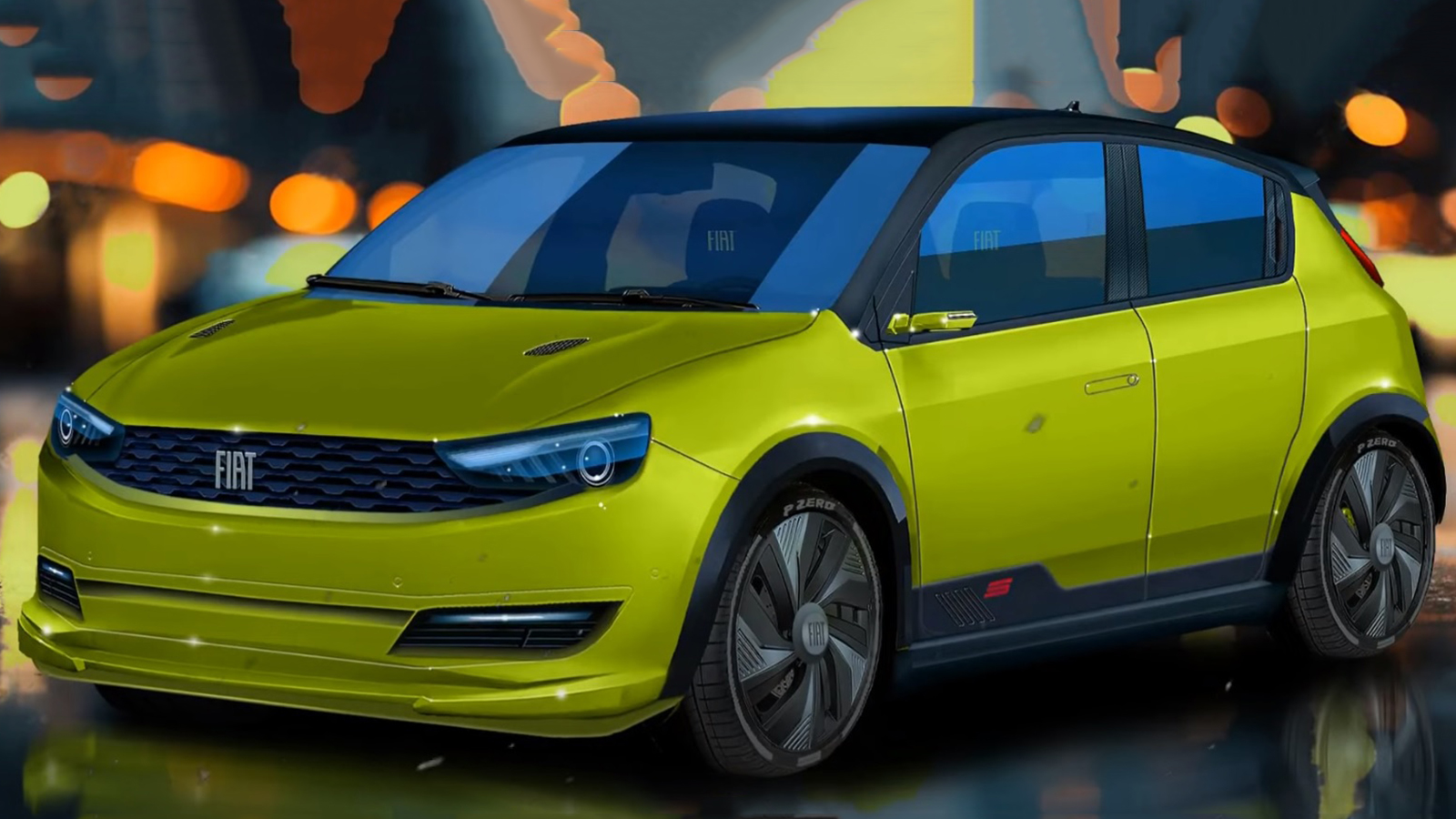 Βλέπετε ανεξάρτητο σχέδιο για την εμφάνιση που ενδεχομένως να έχει ένα νέο Punto.

