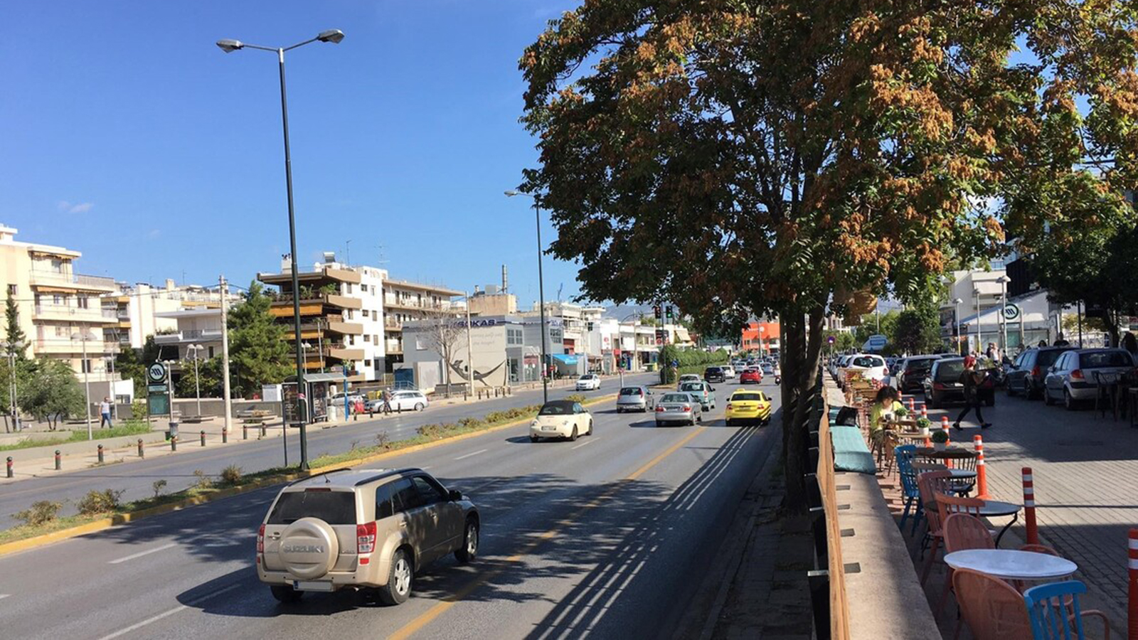 Λ. Μεσογείων: Ανάπλαση στον παράδρομο -Θα γίνει οδός ήπιας κυκλοφορίας