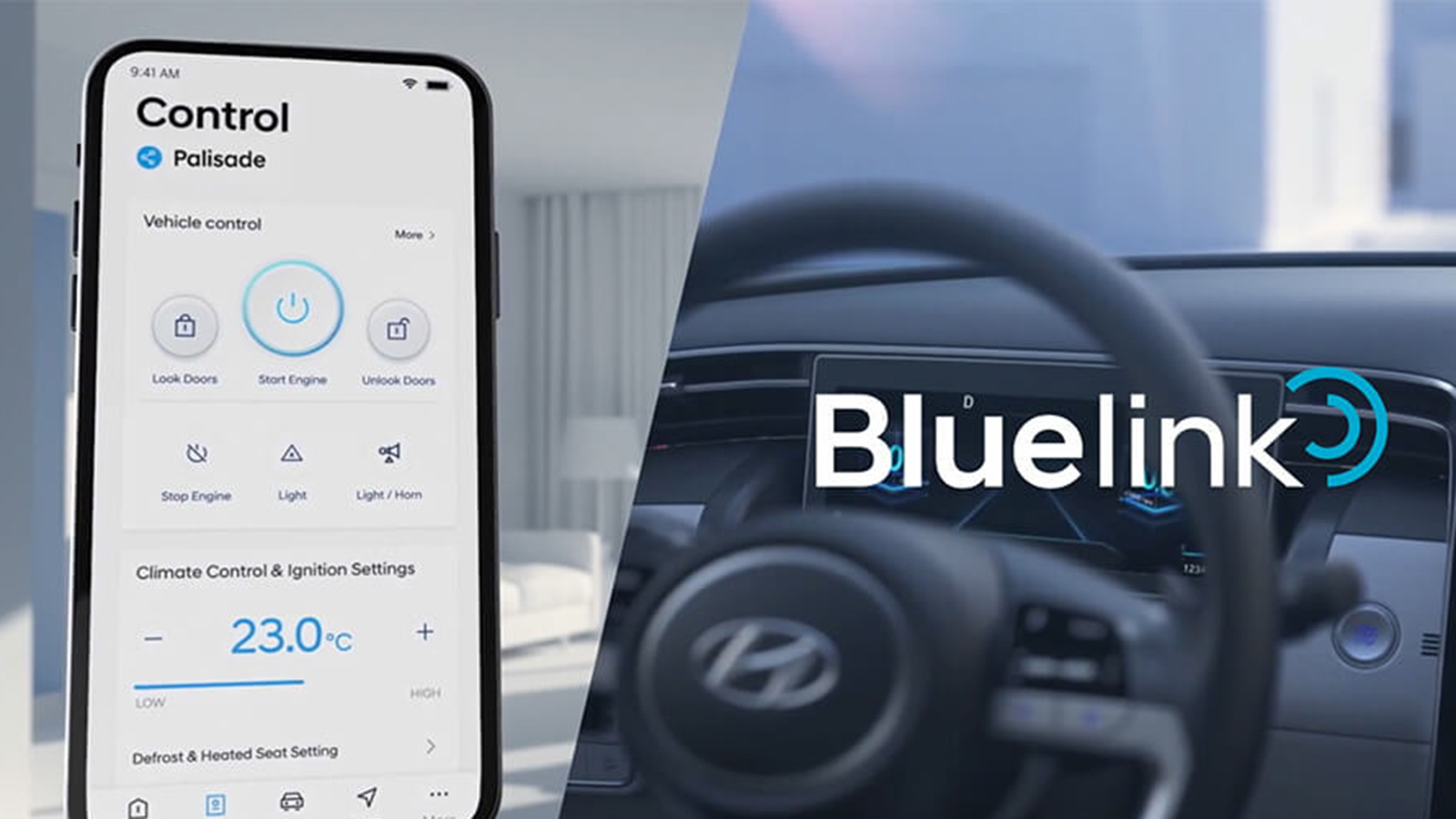 Bluelink από την Hyundai: Πώς συνδέω το κινητό με το αυτοκίνητο;