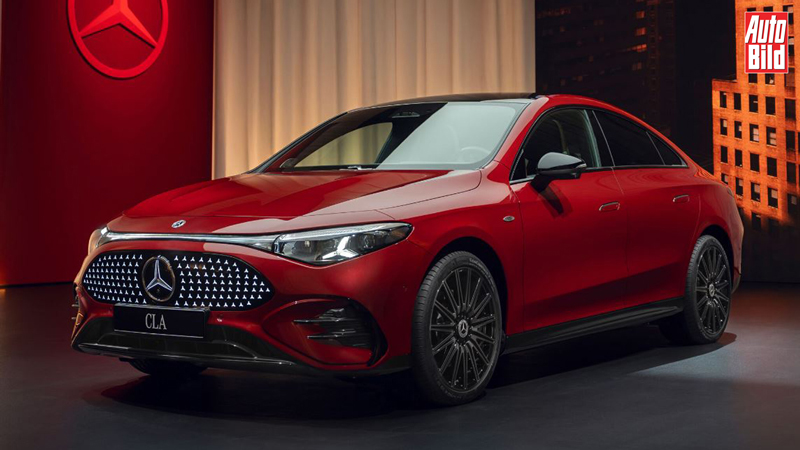 Mercedes CLA τρίτης γενιάς: Πρώτη ματιά στην αμιγώς ηλεκτρική CLA