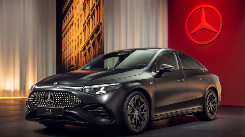 Mercedes CLA τρίτης γενιάς: Πρώτη ματιά στην αμιγώς ηλεκτρική CLA