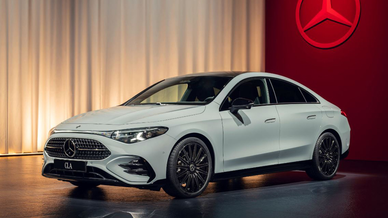 Mercedes CLA τρίτης γενιάς: Πρώτη ματιά στην αμιγώς ηλεκτρική CLA