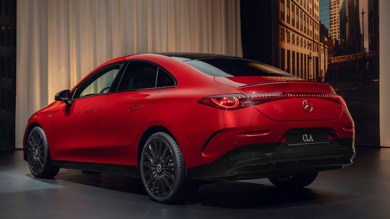 Mercedes CLA τρίτης γενιάς: Πρώτη ματιά στην αμιγώς ηλεκτρική CLA