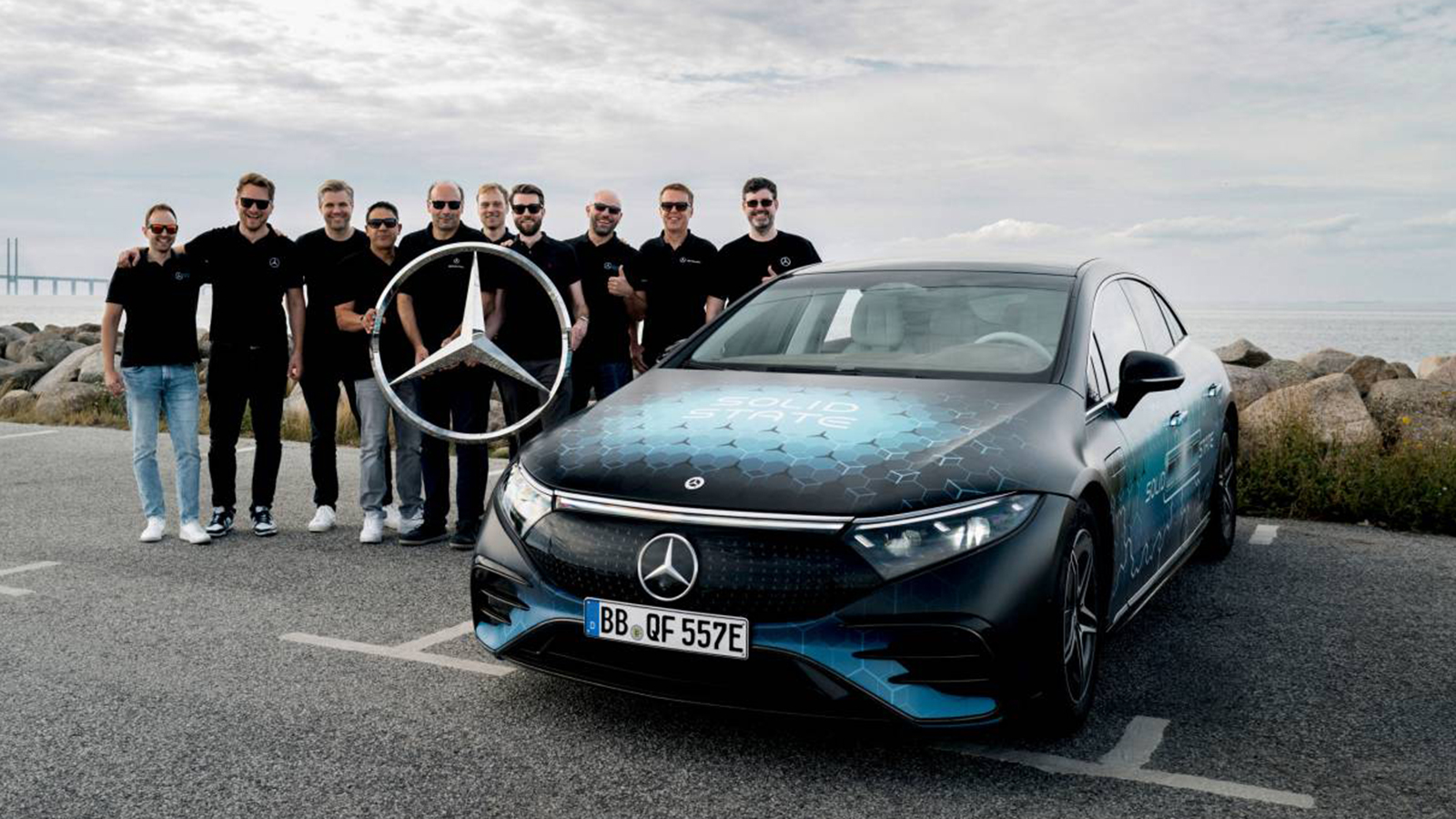 Η Mercedes EQS έκανε 1.205 χλμ. χωρίς φόρτιση με μπαταρία στερεάς κατάστασης