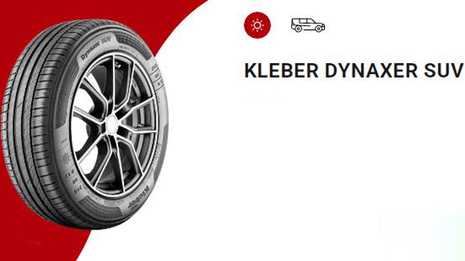 Ποιο λάστιχο έχει η Kleber για crossover ή 4κίνητο SUV αυτοκίνητο;
