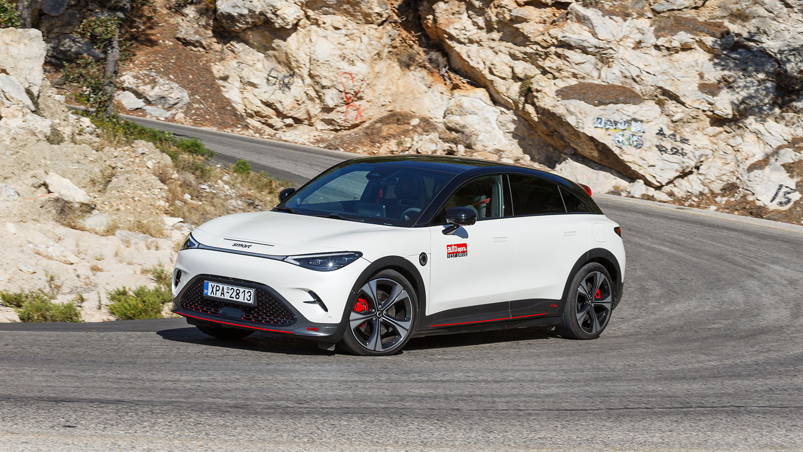 Δοκιμάζουμε και βαθμολογούμε το smart #3 BRABUS 428 PS 66 kWh.