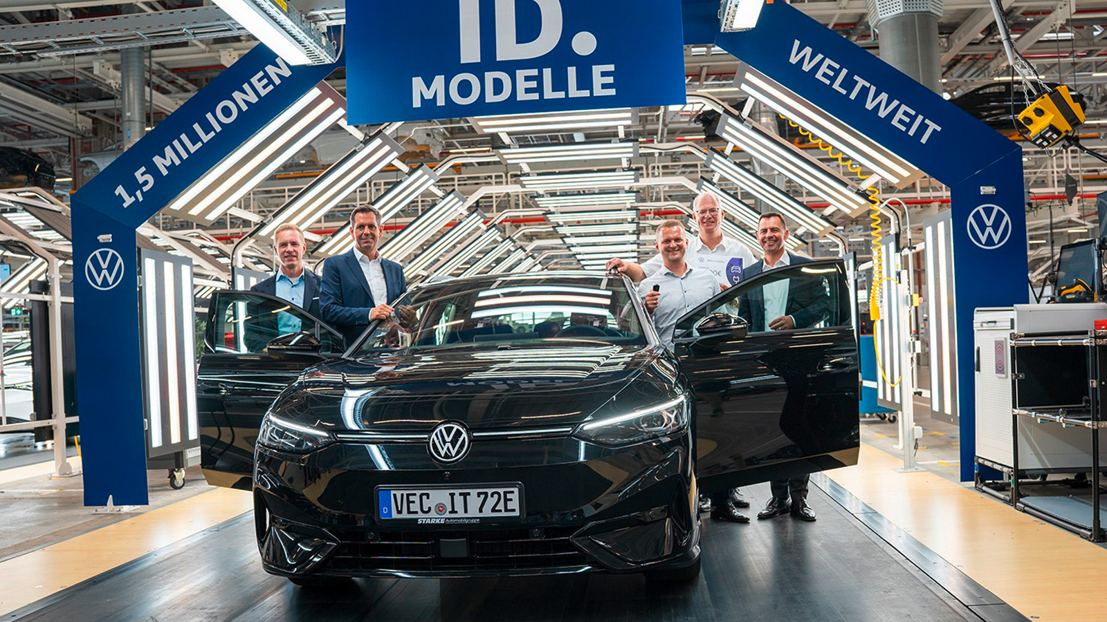 Η Volkswagen έχει κατασκευάσει 1,5 εκατομμύρια ID μοντέλα 