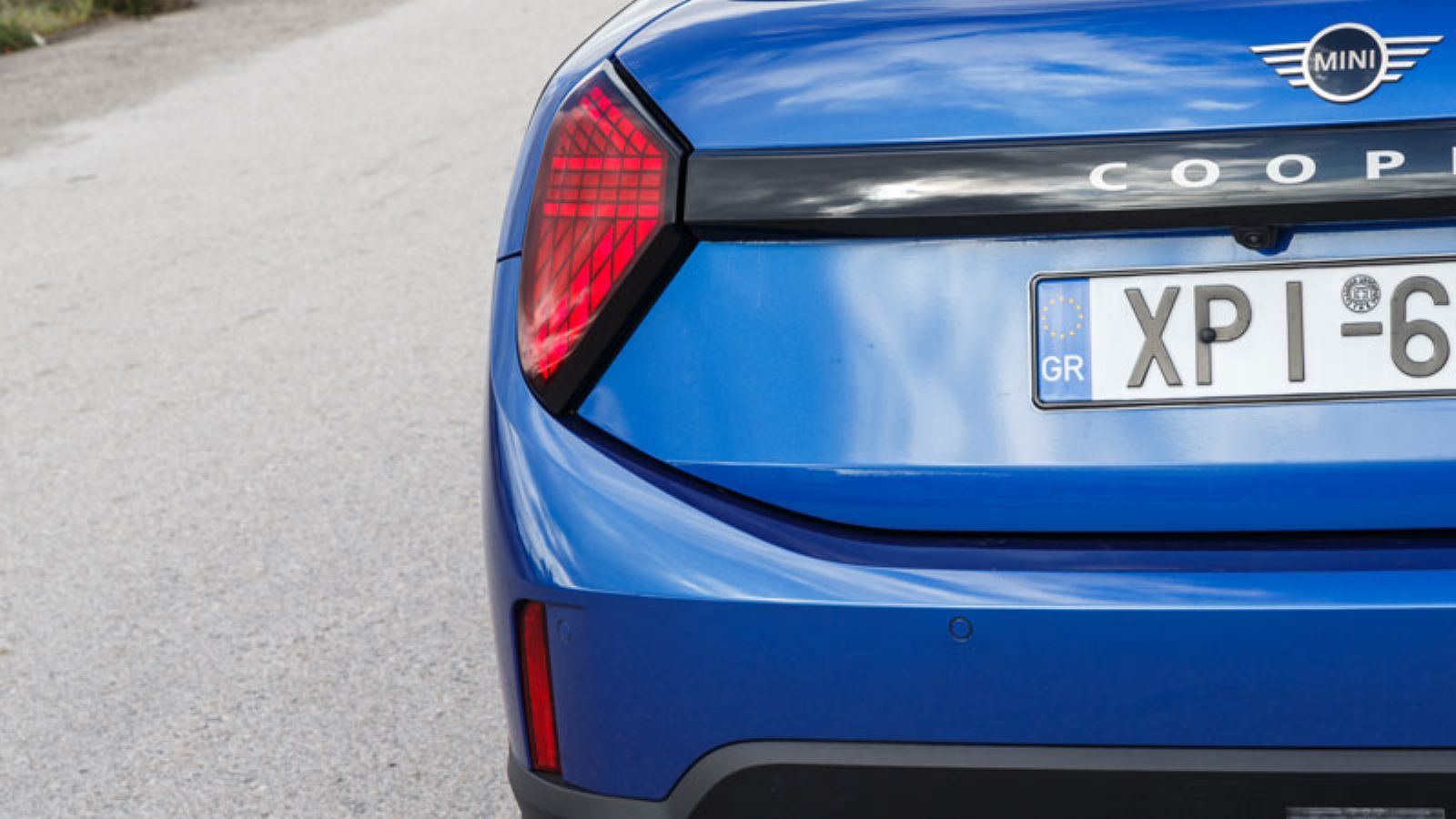 Το πίσω φανάρι του MINI Cooper