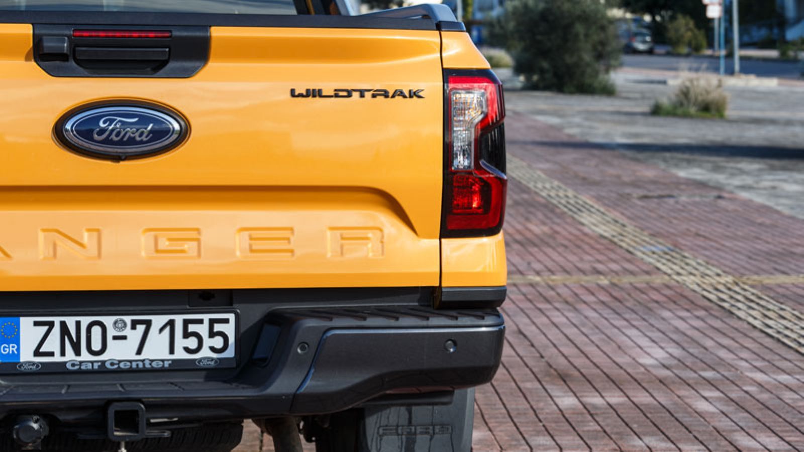 Το πίσω φανάρι του Ford Ranger PHEV