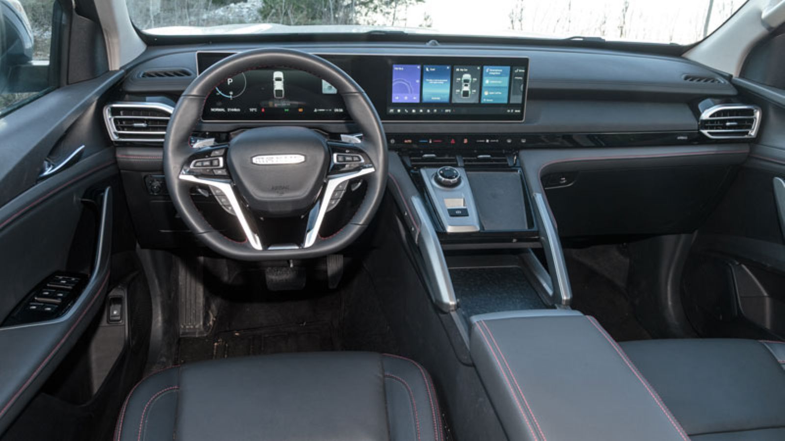 Το εσωτερικό του Maxus T60 Max