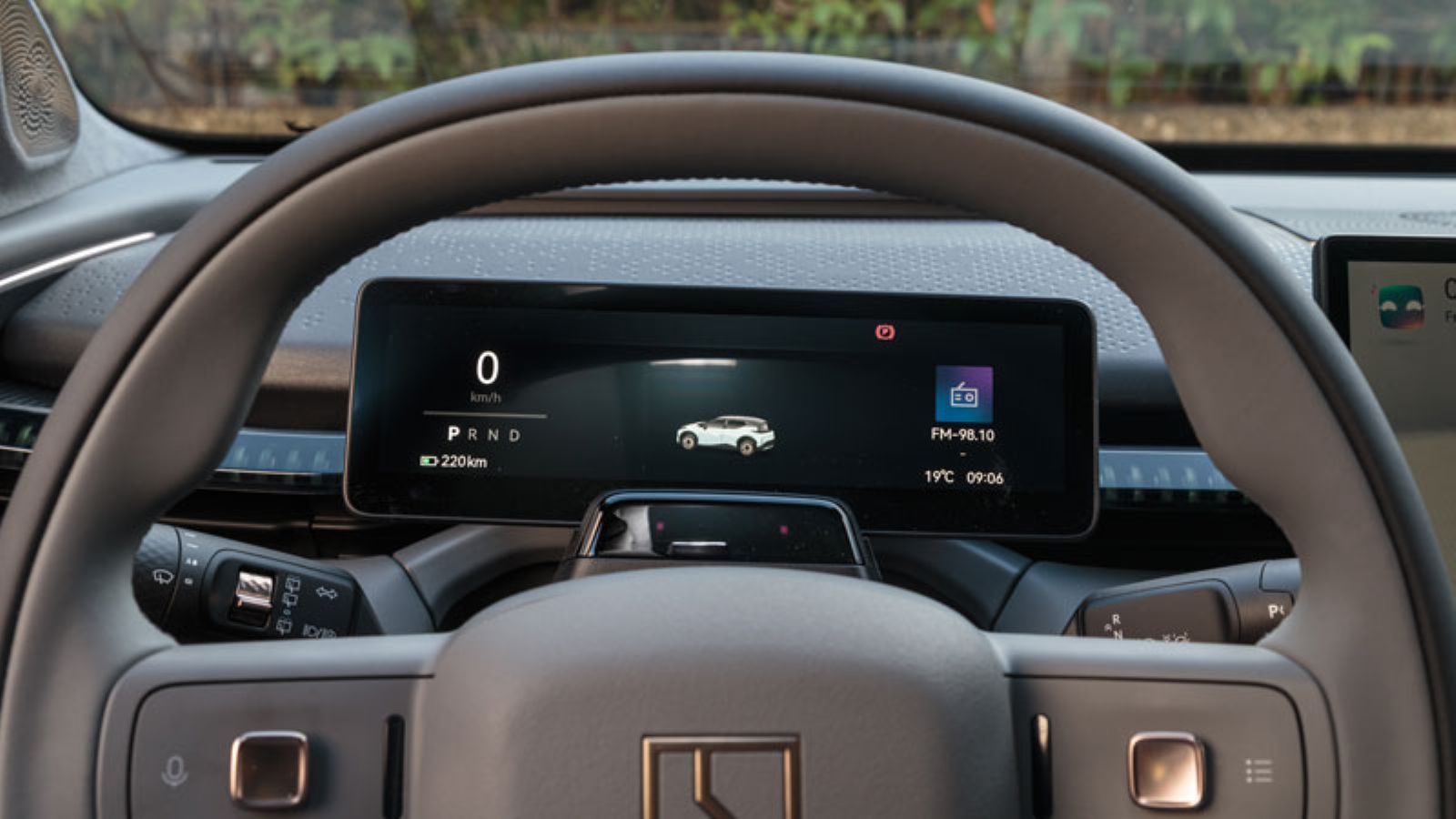 Ο πίνακας οργάνων του Zeekr X