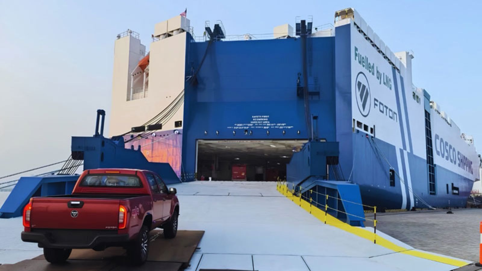 Η FOTON αποκτά τον έλεγχο της θαλάσσιας μεταφοράς των οχημάτων της