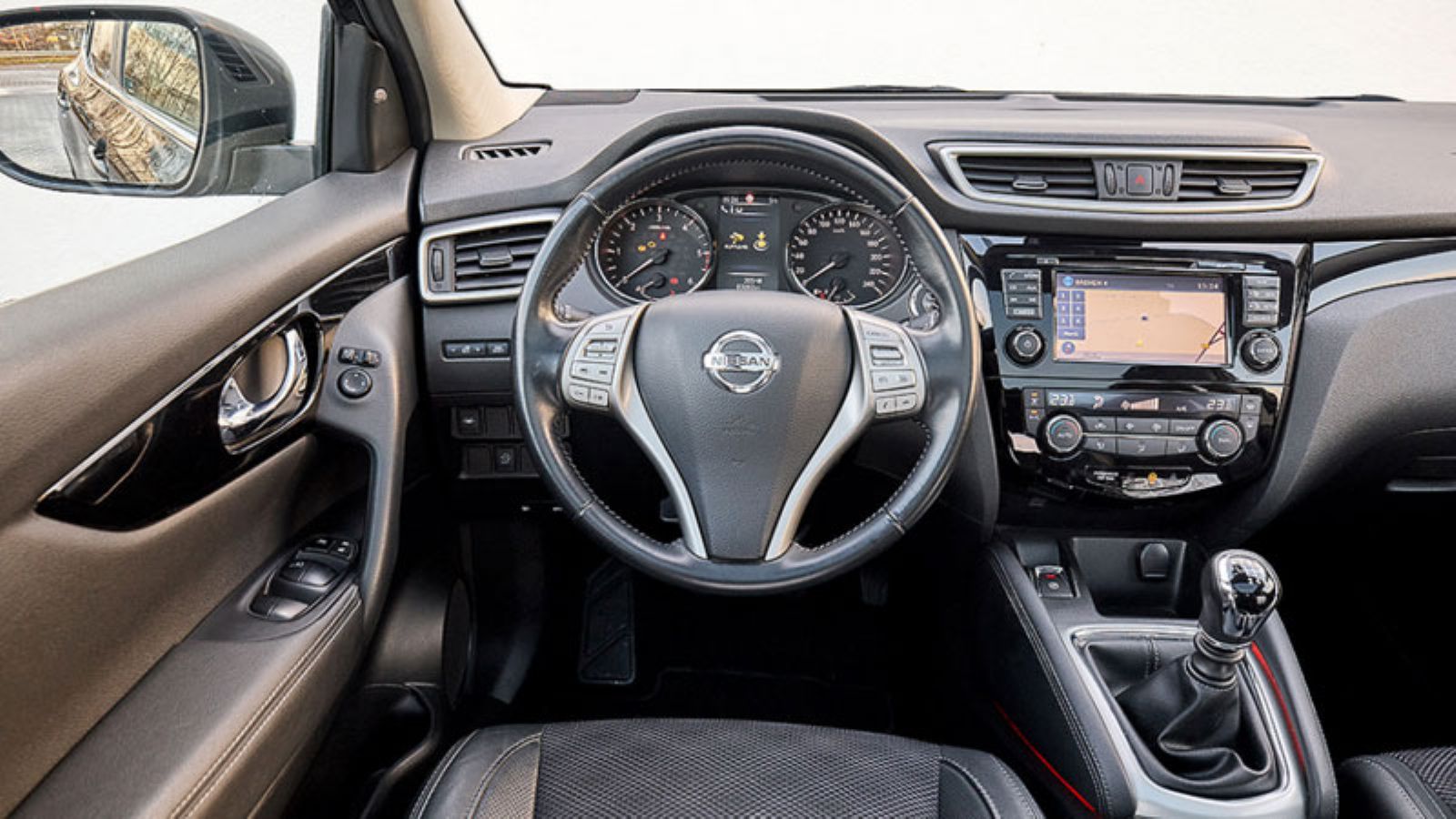 Το εσωτερικό του Nissan Qashqai