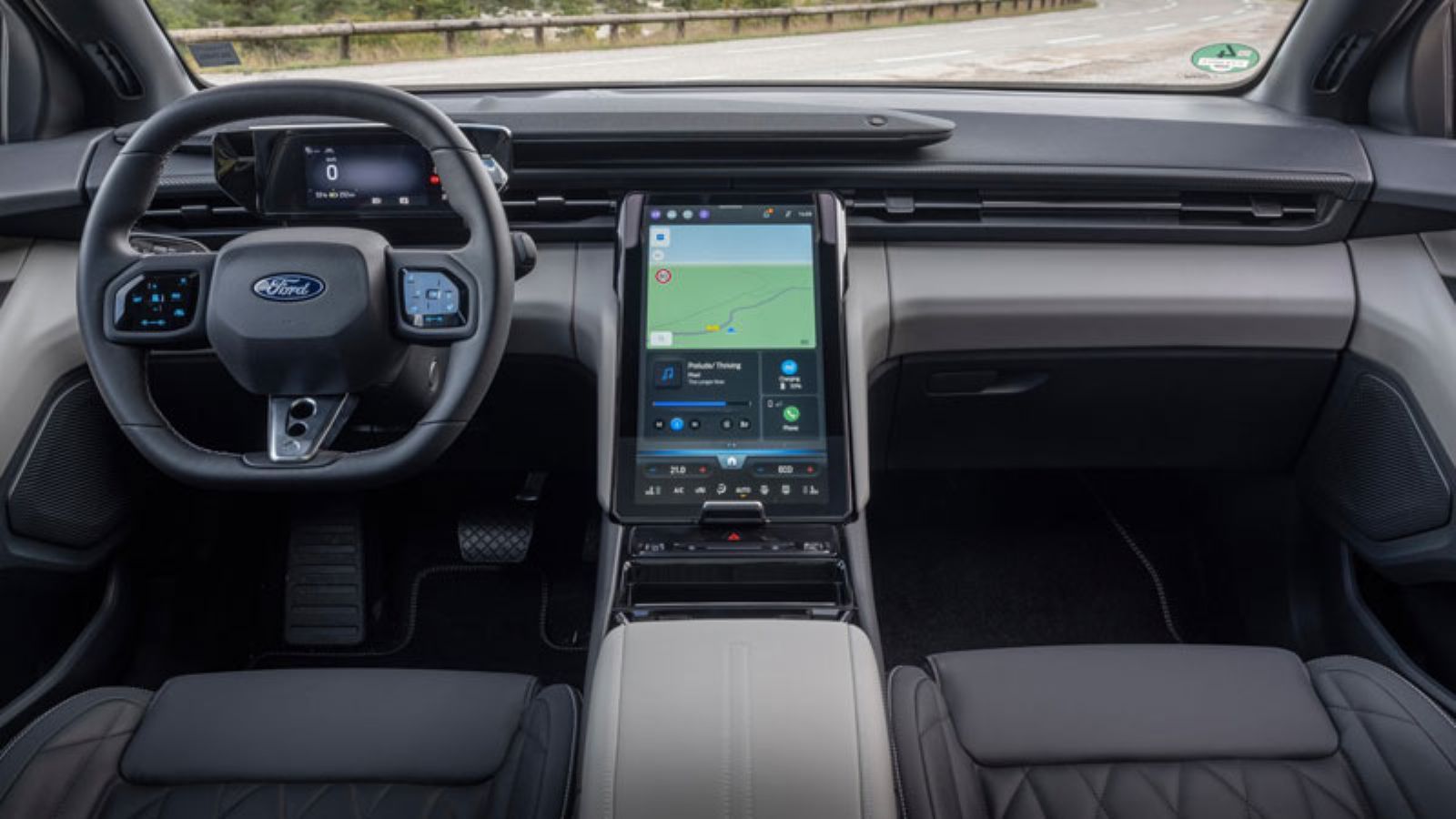 Το εσωτερικό του Ford Capri