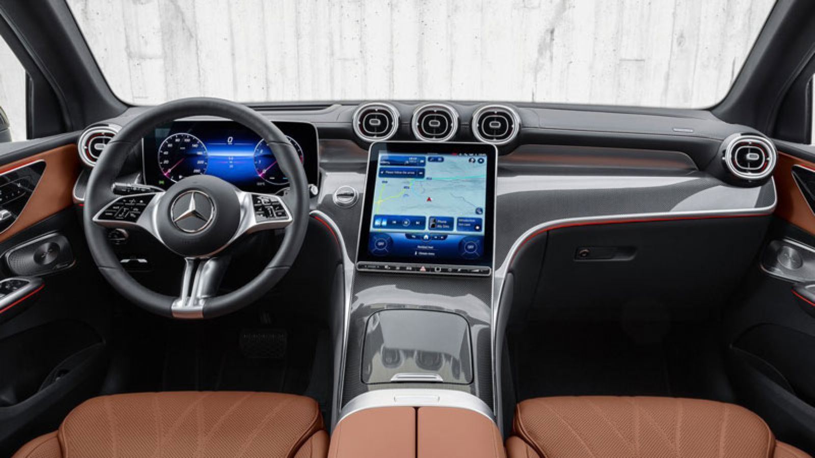 Το εσωτερικό της Mercedes GLC