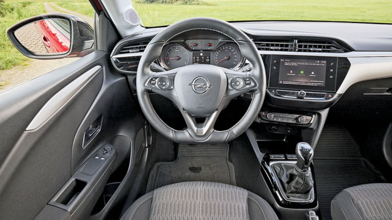 Το εσωτερικό του Opel Corsa