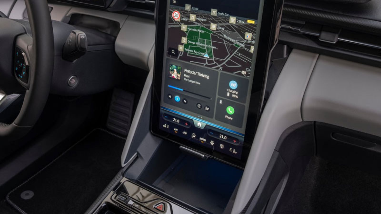 Η κινούμενη οθόνη του Ford Capri