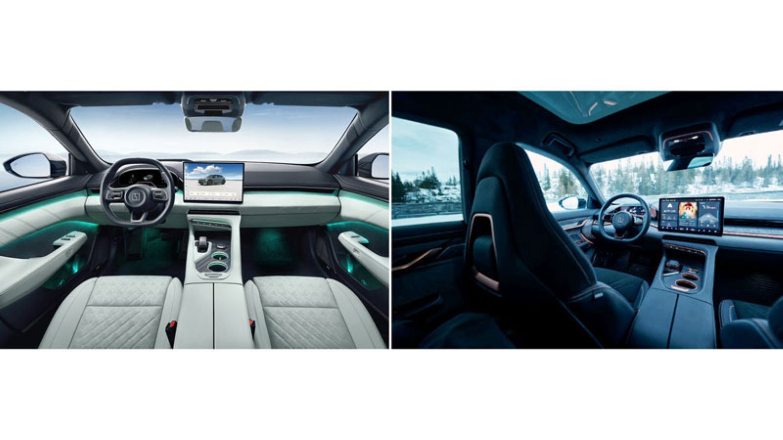 Το εσωτερικό του Zeekr 001