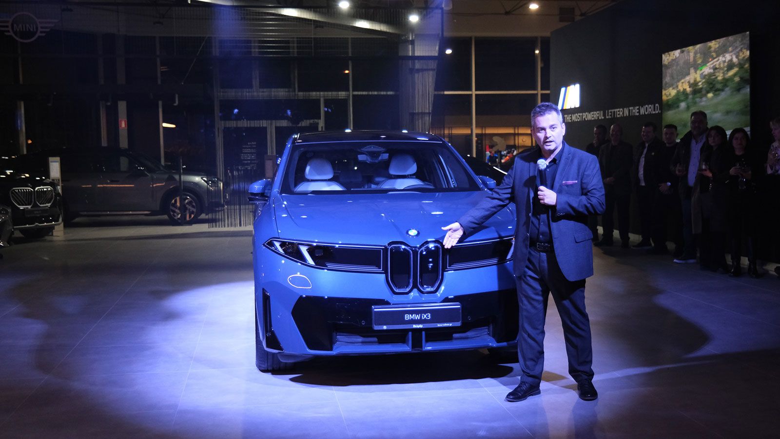 Η BMW Βελμάρ παρουσίασε τη νέα BMW iX3 στη Θεσσαλονίκη