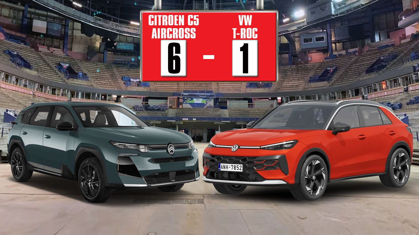 Citroen C5 Aircross 145 PS VS VW T-Roc 116 PS: Συγκρίνουμε σε 11 τομείς