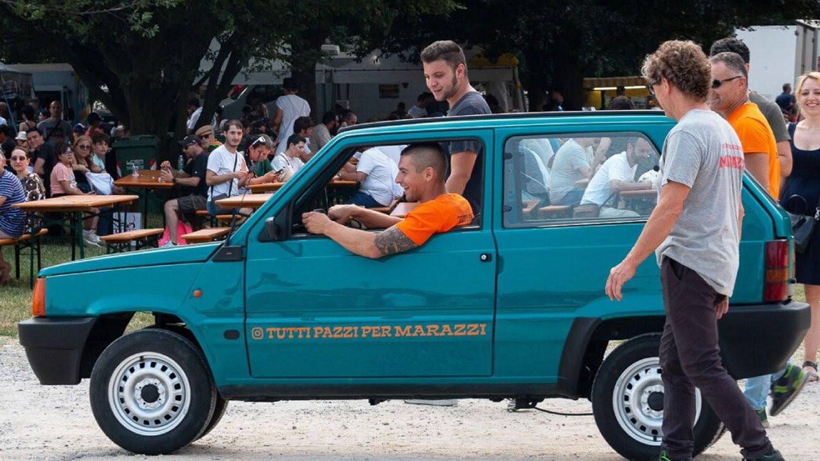 Ένας Ιταλός μηχανικός μετέτρεψε ένα παλιό Panda σε μια ηλεκτρική δημιουργία.