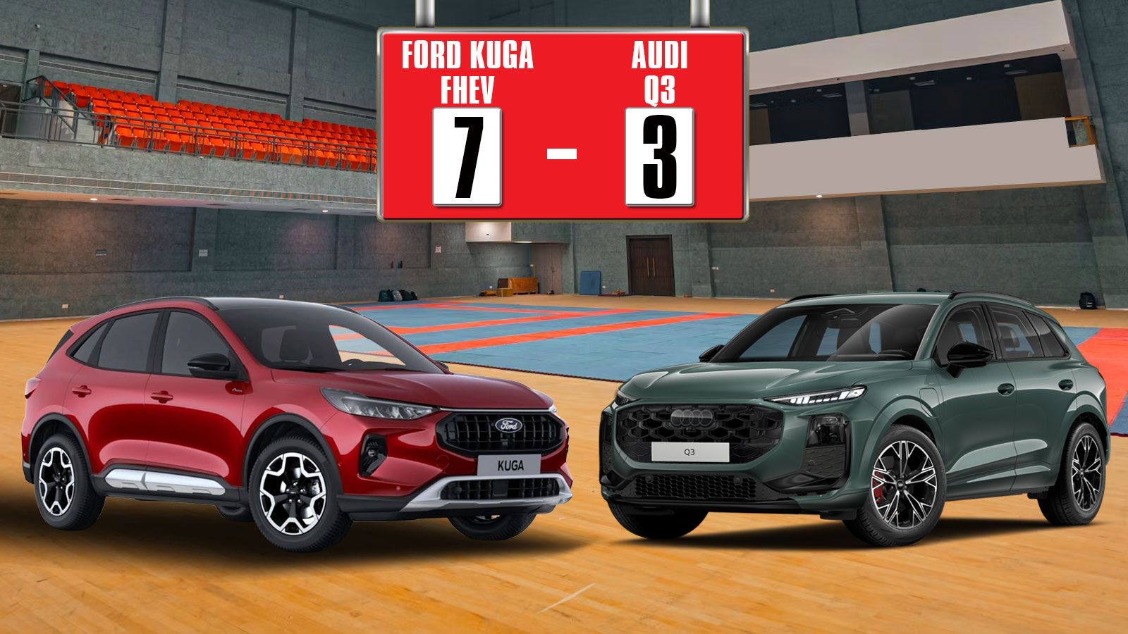 Ford Kuga FHEV ή Audi Q3 Hybrid; Συγκρίνουμε σε 11 τομείς
