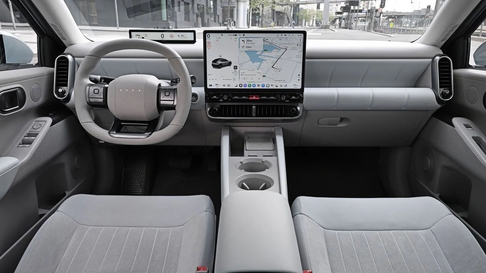 Το εσωτερικό με το infotainment Hyundai Pleos Connect προέρχεται από το νέο Ioniq 3.