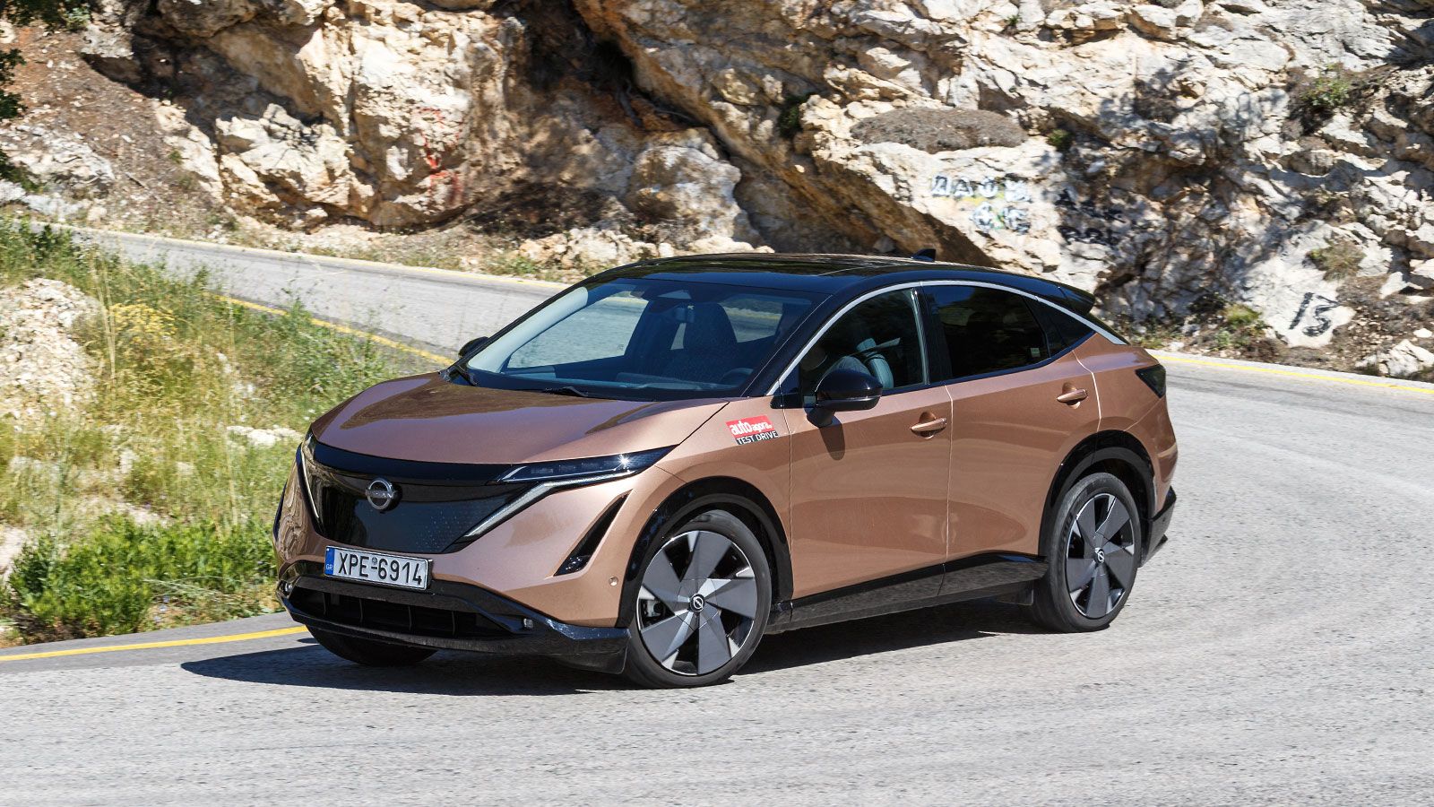 Δοκιμάζουμε και βαθμολογούμε το Nissan Ariya 242 PS 87 kWh.