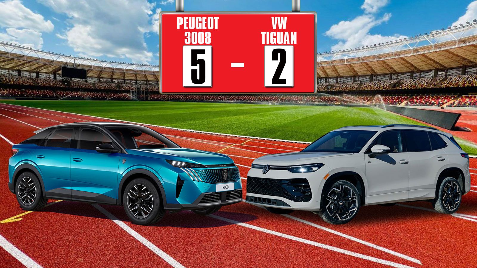 Peugeot 3008 Hybrid 145 PS vs VW Tiguan 1,5 eTSI 150PS: Σύγκριση σε 11 τομείς