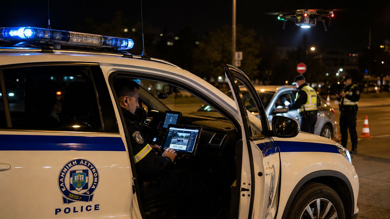 Tο «έξυπνο» περιπολικό βγήκε στους δρόμους – Smart policing η νέα φιλοσοφία