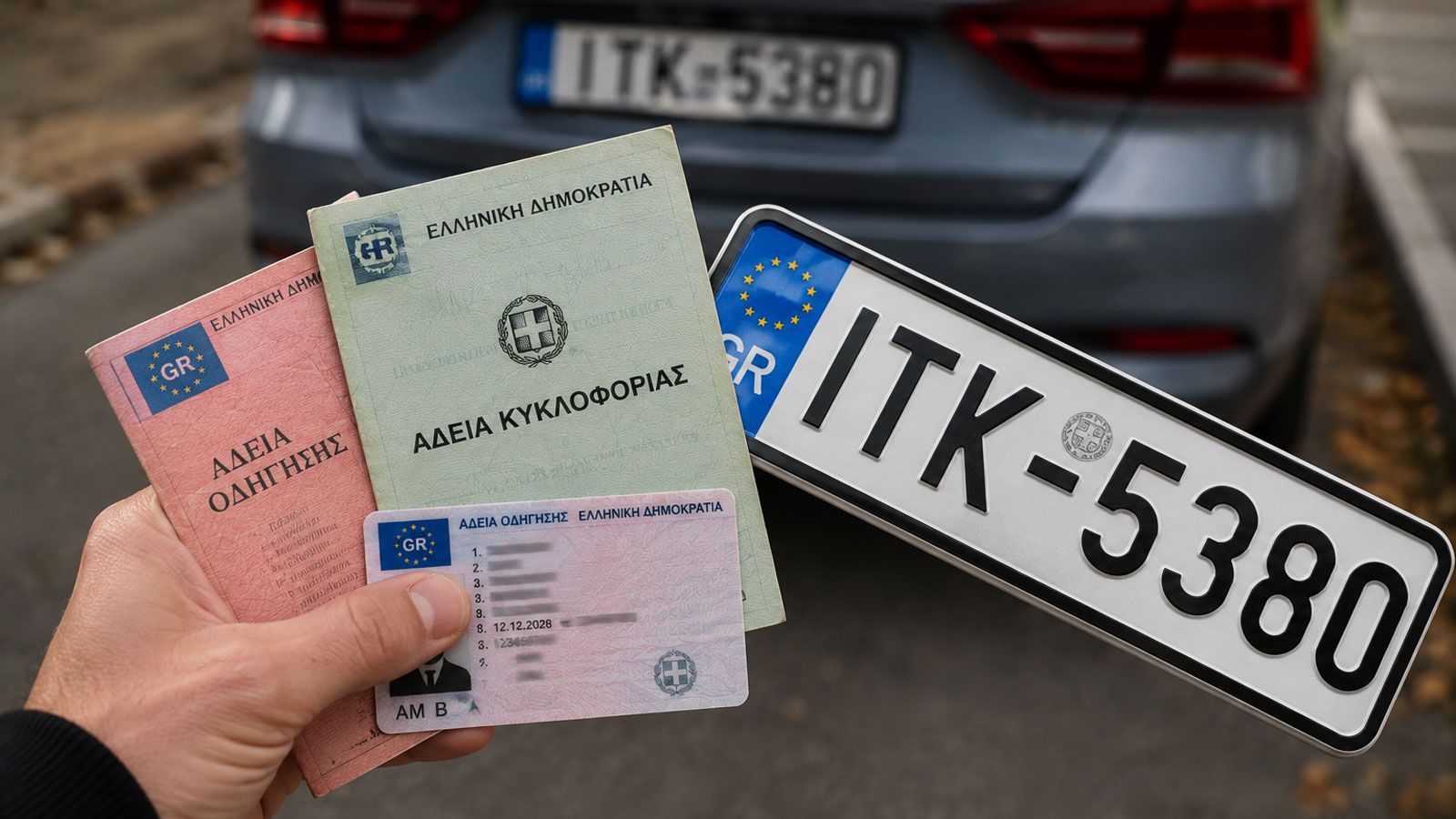 Έχασες δίπλωμα, άδεια κυκλοφορίας ή πινακίδα; Δες τι πρέπει να κάνεις αμέσως
