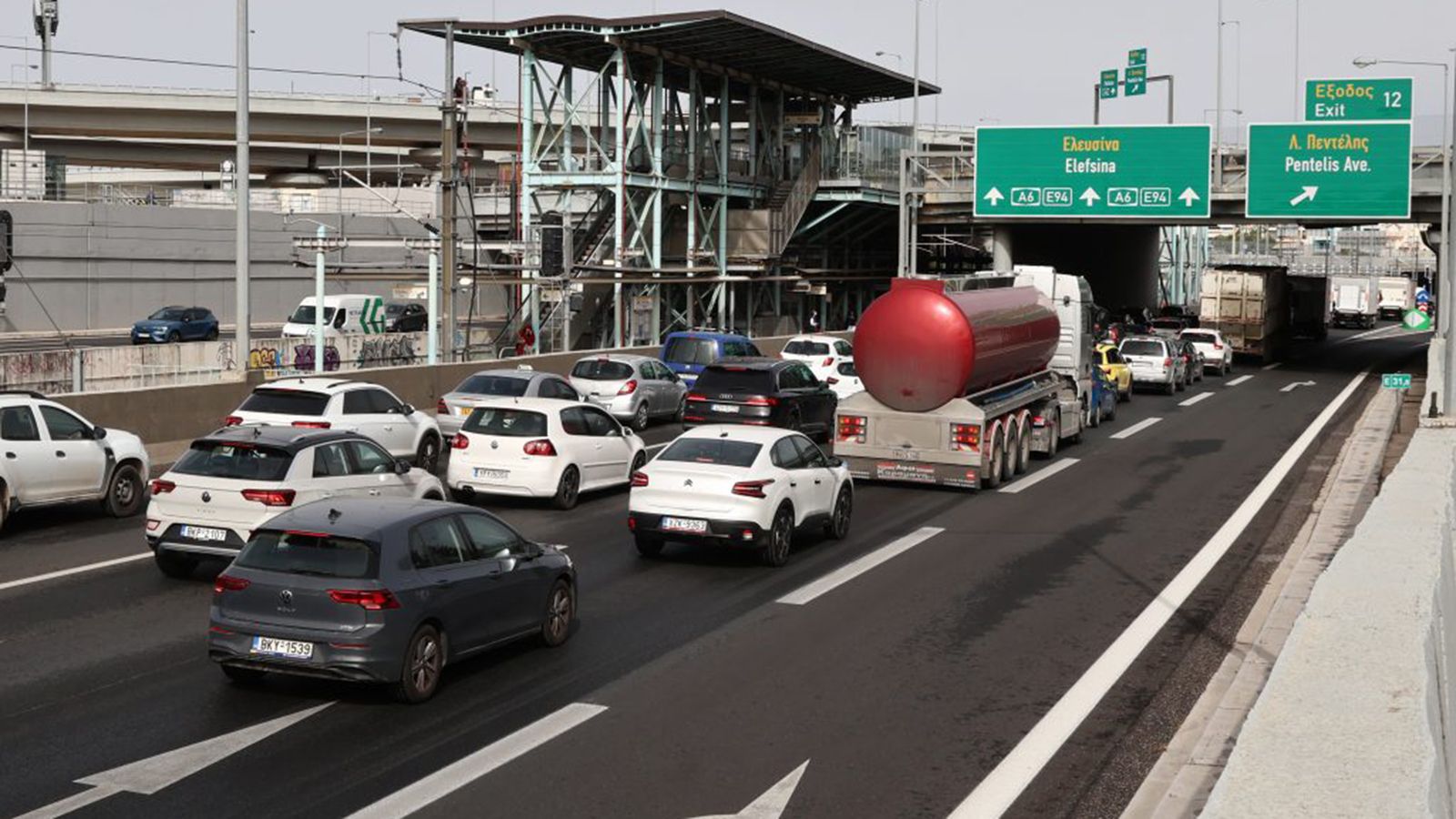 Κυκλοφοριακές ρυθμίσεις στην Αττική Οδό για 6 ημέρες - Που θα γίνουν;