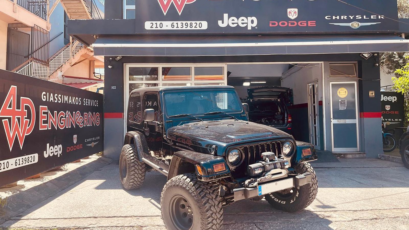 Service & συντήρηση για Jeep στο Μαρούσι – 4WD Engineering Giassimakos
