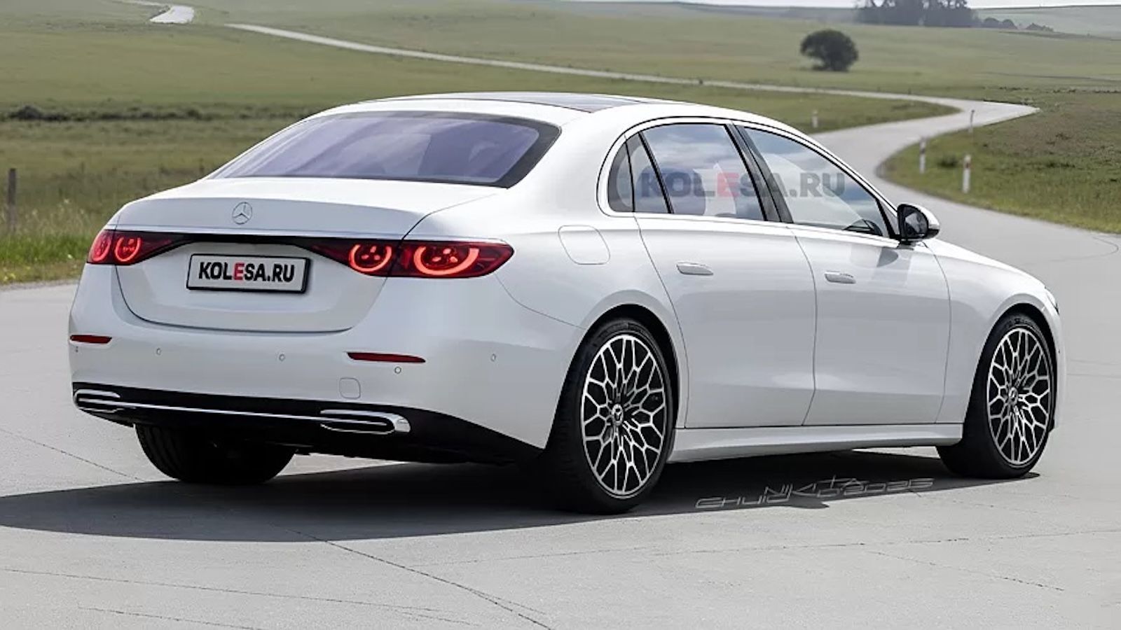 Ψηφιακή απεικόνιση που κυκλοφόρησε επιχειρεί να δώσει μια καθαρή εικόνα για το πώς θα μοιάζει η επόμενη Mercedes-Benz E-Class, η οποία αναμένεται να λ